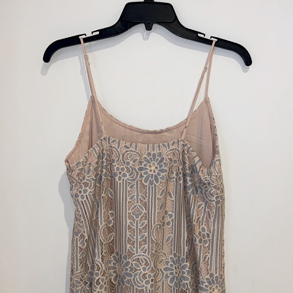 Anthropologie Cream Lace Dress - Picture 11 of 16